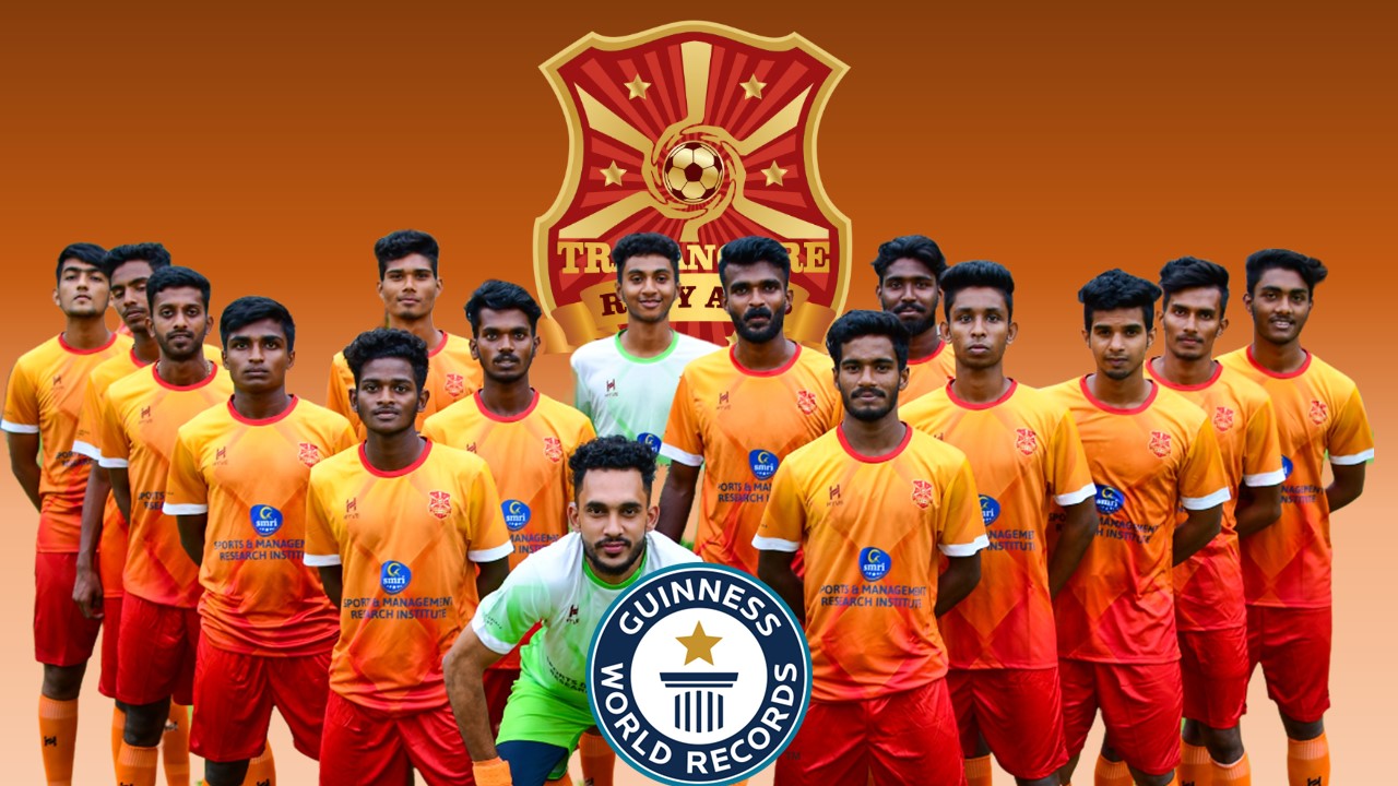 Travancore Royals FC Eye Guinness World Record