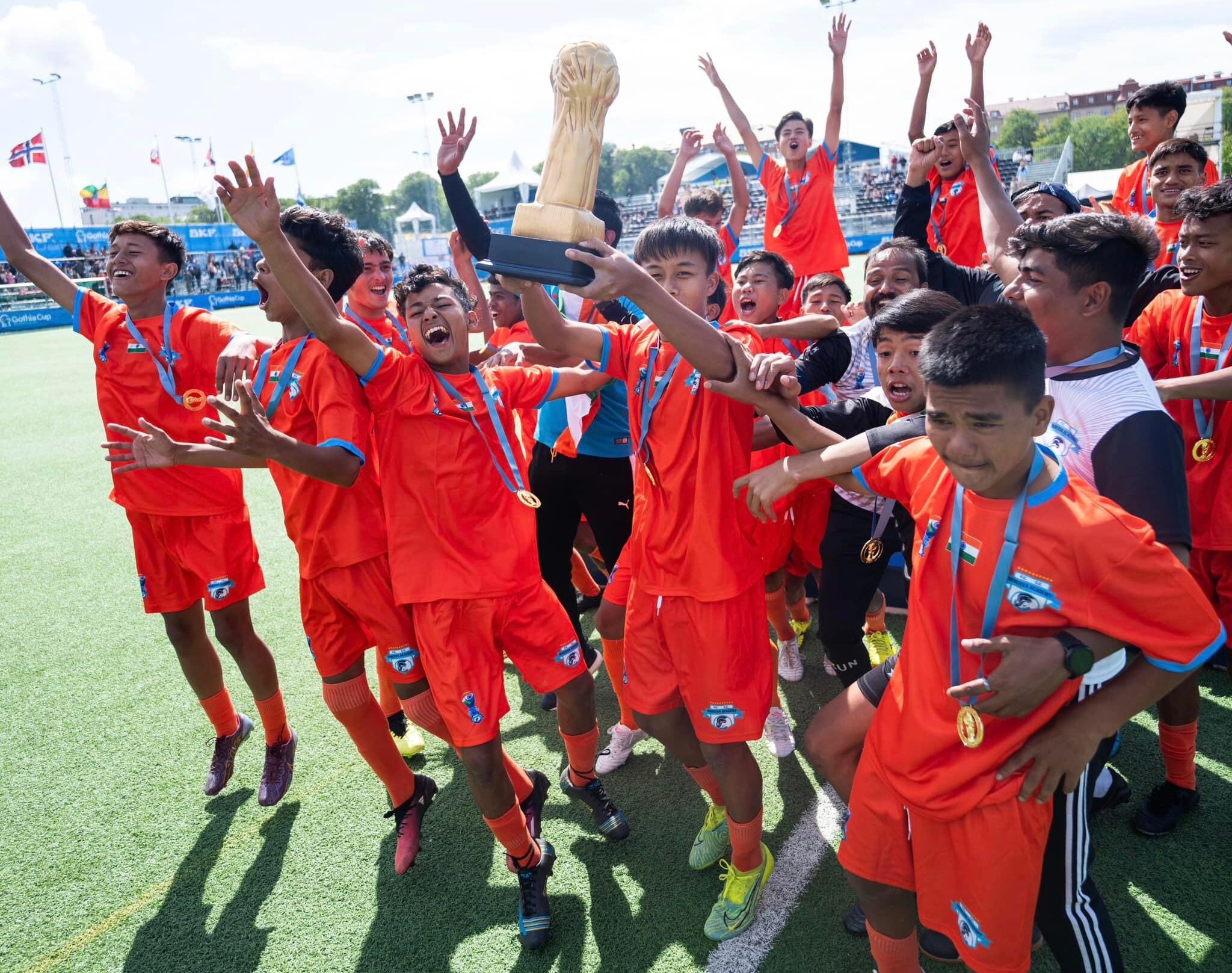 Historic Triumph: Minerva Academy Makes India Proud with Gothia Cup Glory