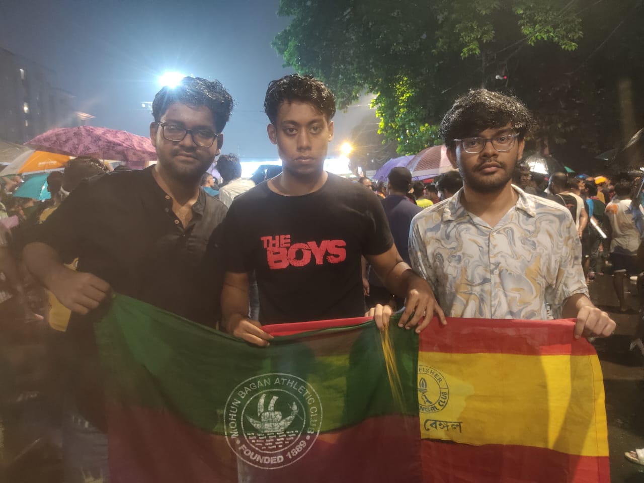 Beyond the Rivalry: East Bengal and Mohun Bagan Fans Unite in Protest